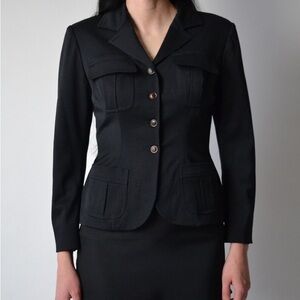Plein Sud Black Women's Blazer